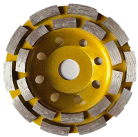 Металлическая алмазная чашка HTG-SFCW5 для угловых машин 125 мм